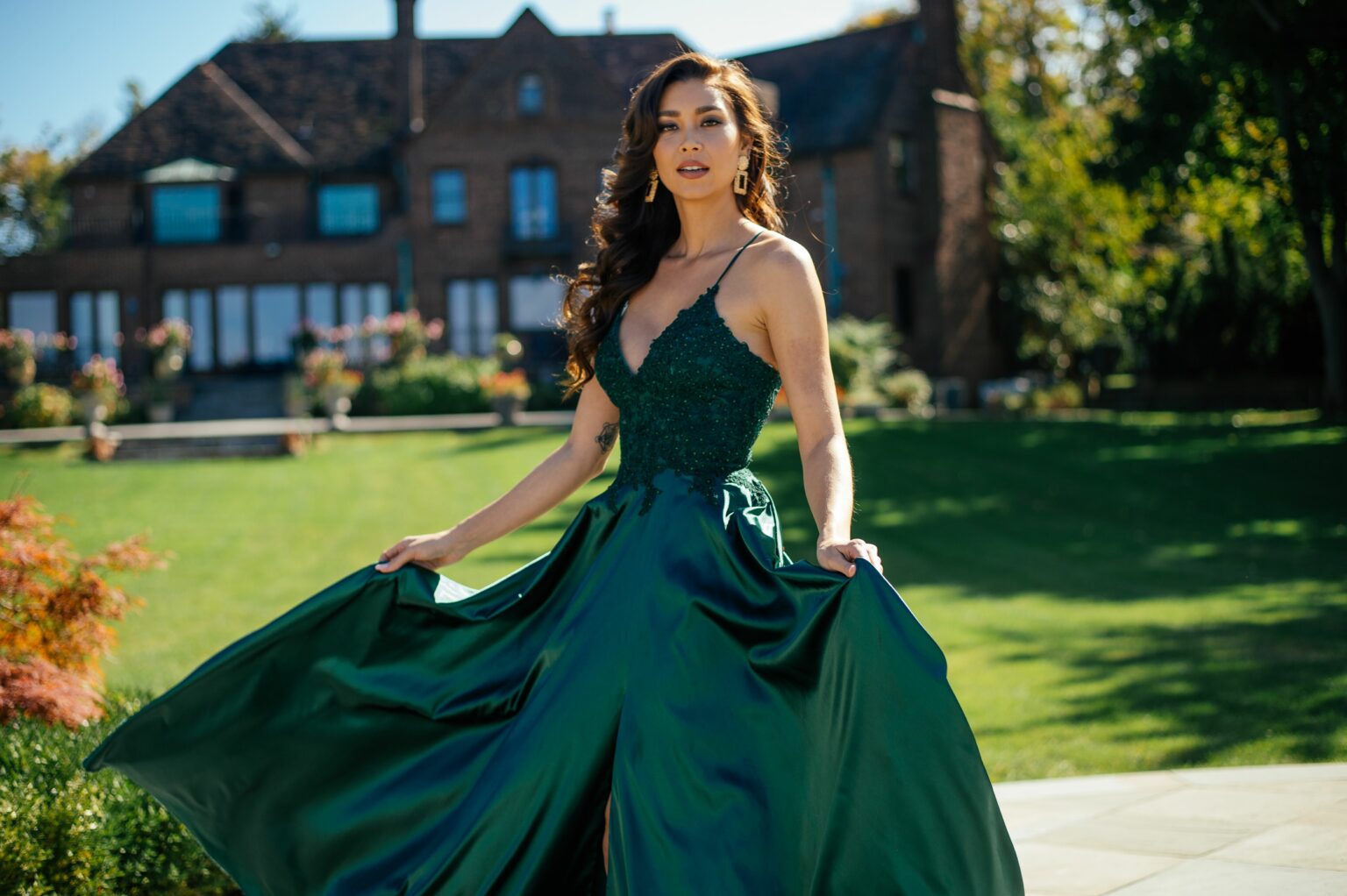 New prom dresses in store Moscatel Boutique Ottawa